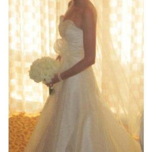Melissa Sweet Dora Wedding Dress | Excellent Used Condition , Size: 4